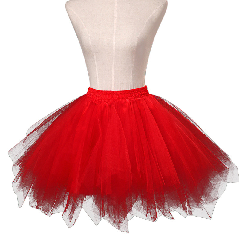 影楼婚纱半身小短裙彩色裙撑摄影儿童蓬蓬裙 糖果色系半身蓬蓬裙