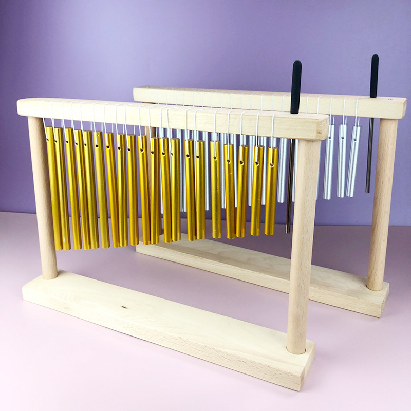 风铃现货 采耳道具设备20音风铃响铃编钟 排铃音束 风铃乐器