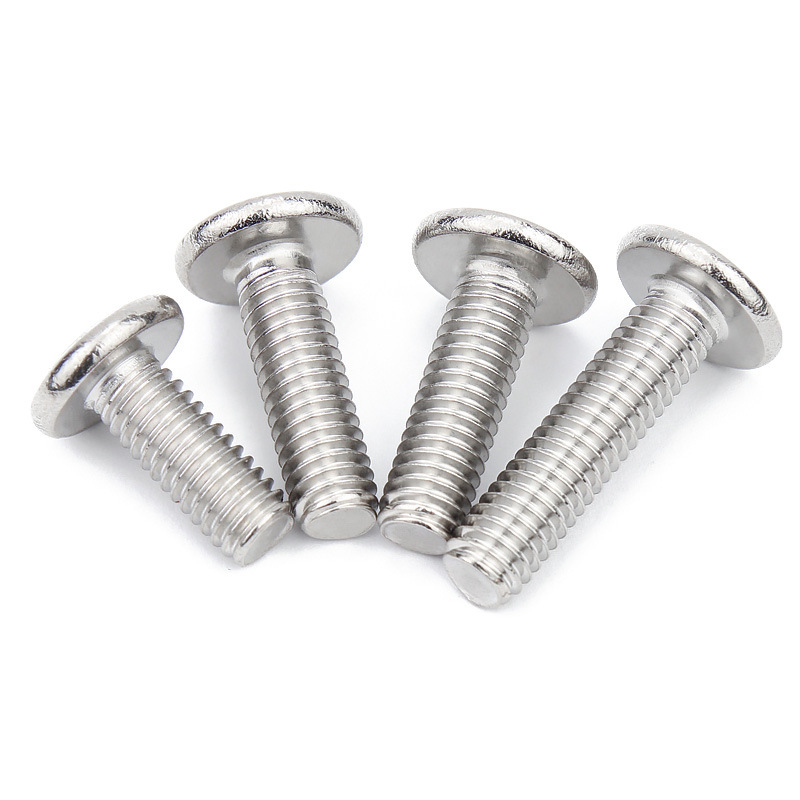 304倒边内六角螺丝 平头内六角家具对锁螺钉 斜边圆头内六角螺丝