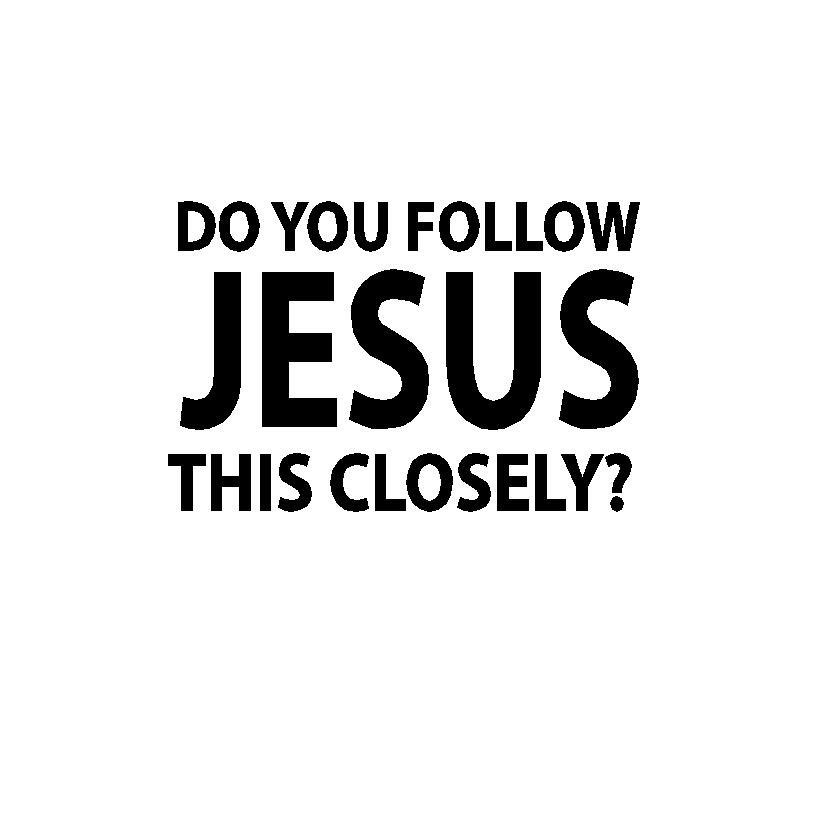 do you follow jesus 车贴 外贸亚马逊希音货源 车身贴汽车贴纸
