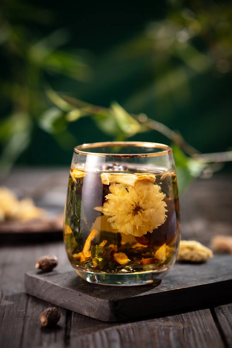 胖大海罗汉果金银花菊花茶非润喉茶养生茶非咽喉茶包甘草胎菊泡水