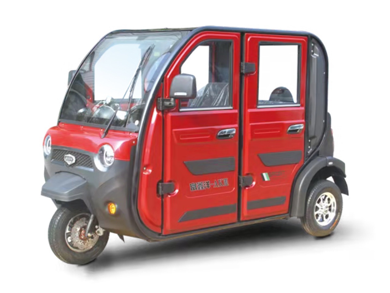 全封闭电动三轮车四轮车纯油车三轮车全国上牌北京上牌冬暖夏凉