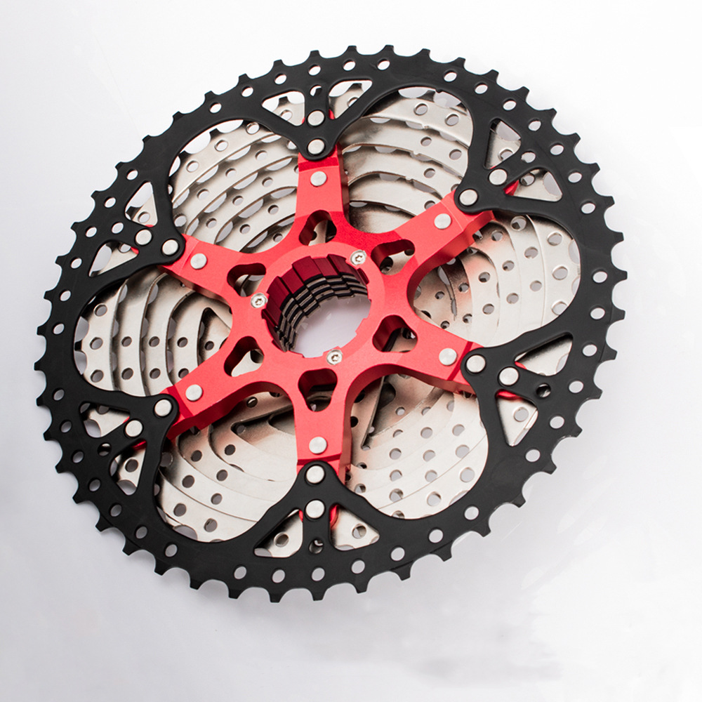 viaron公路自行车飞轮卡式飞轮9速25 28 32 36 40 42 46 50t齿轮