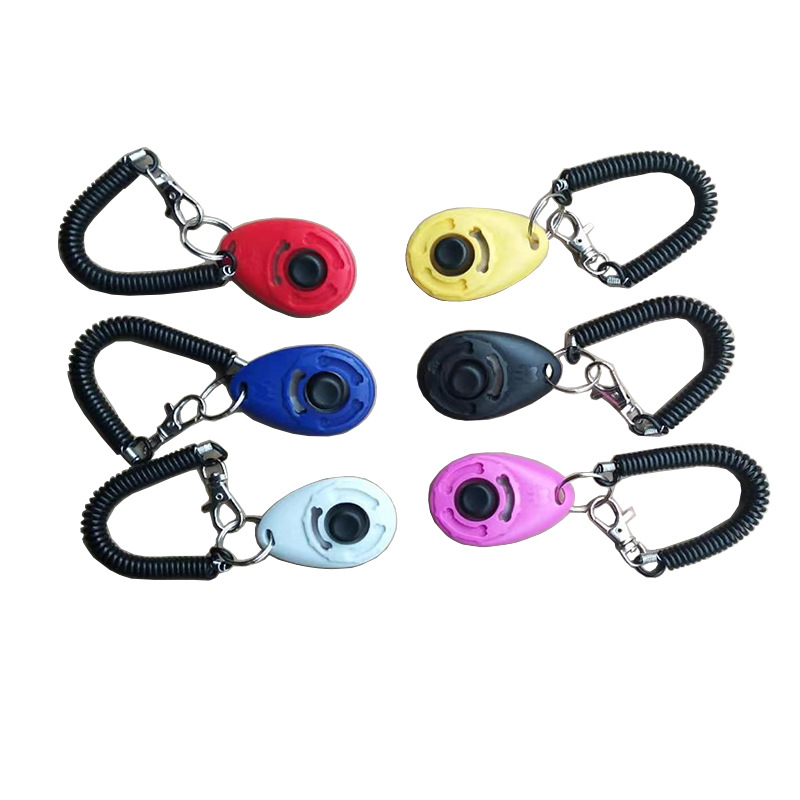 Factory Direct Selling Hot Sale Clicker Dog Trainer Pet Trainer Pet Toy Droplet Type Bark-Stop Trainer
