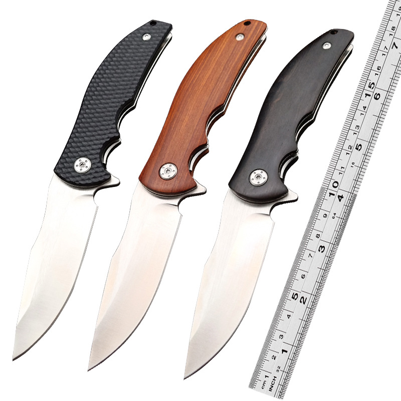 跨境现货zt0606快开折叠刀军工刀锋利折刀户外小刀野营战术刀