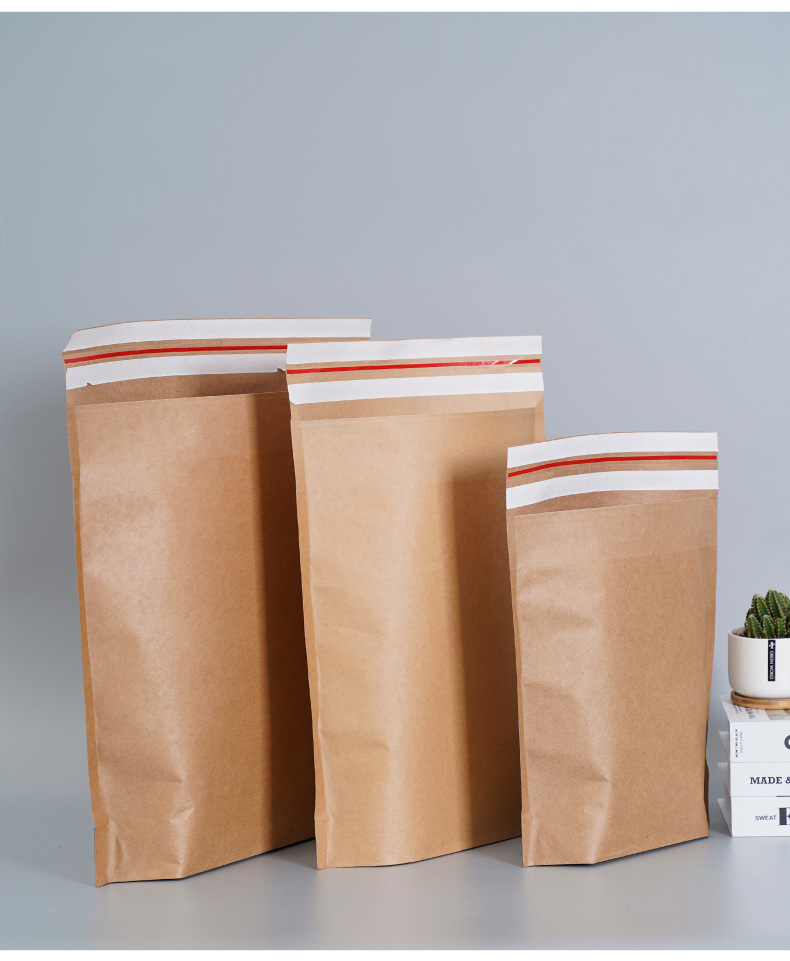 文件信封式服装袋 不干胶自粘包装袋女装男装牛皮纸打包袋快递袋