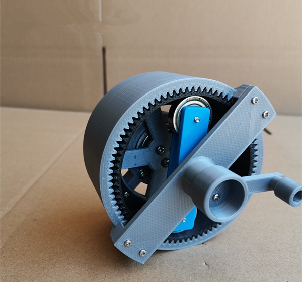 谐波减速器简易模型结构原理演示教具diy减速齿轮3d打印-阿里巴巴