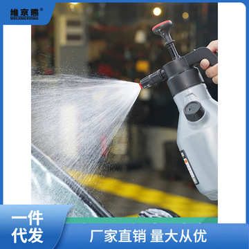 手压pa喷壶泡沫喷雾器洗车液汽车神器工具喷水枪专用气压式清洗创