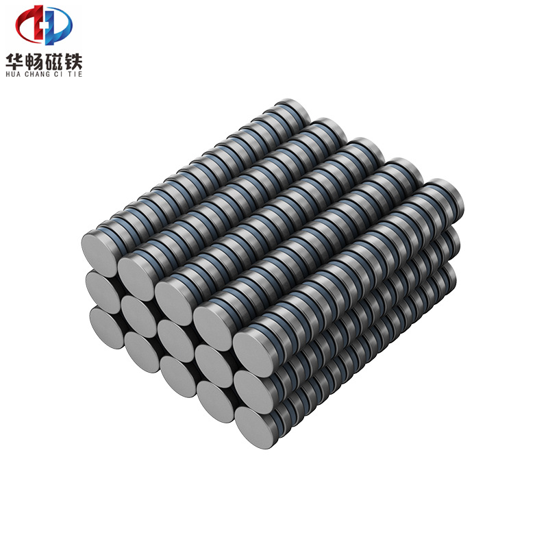 磁铁钕铁硼稀土磁铁钕铁硼镀黑镍强磁铁黑色12mm/厚1 2 3 4 5 6 8