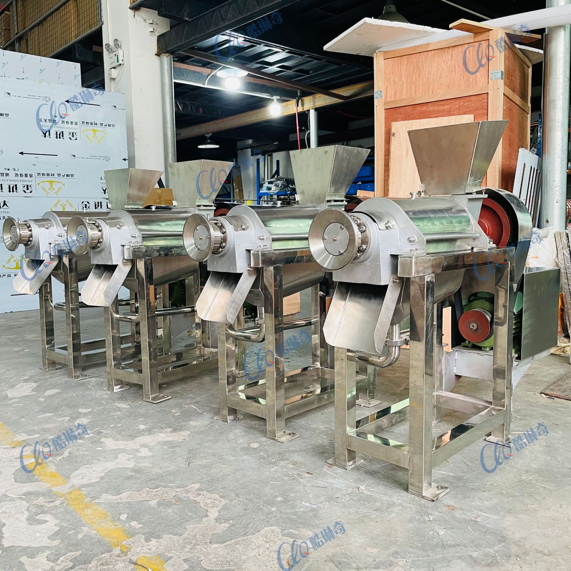 糯米酒糟压榨机 大型商用柑橘榨汁机螺旋工业生姜果蔬大蒜榨汁机