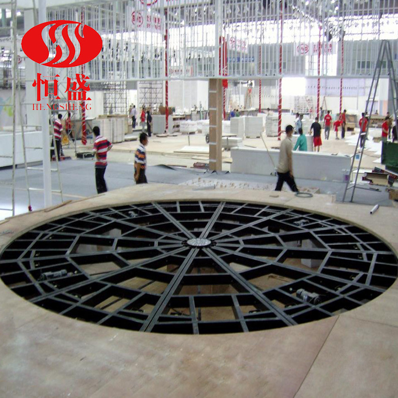 汽车旋转台展厅旋转展台车展圆形旋转车台掉头旋转盘大型旋转地台