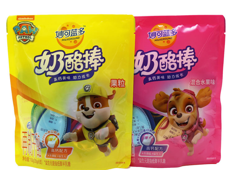 妙可蓝多奶酪棒100g儿童宝宝零食5只装干酪奶酪乳酪棒批发