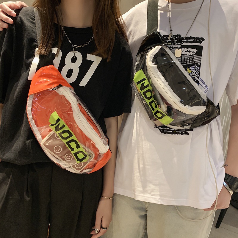 2022 New Spring and Summer Street Fashion Crossbody Sports Small Bag Men's Women's Chest Bag Crossbody Shoulder Student Waist Bag