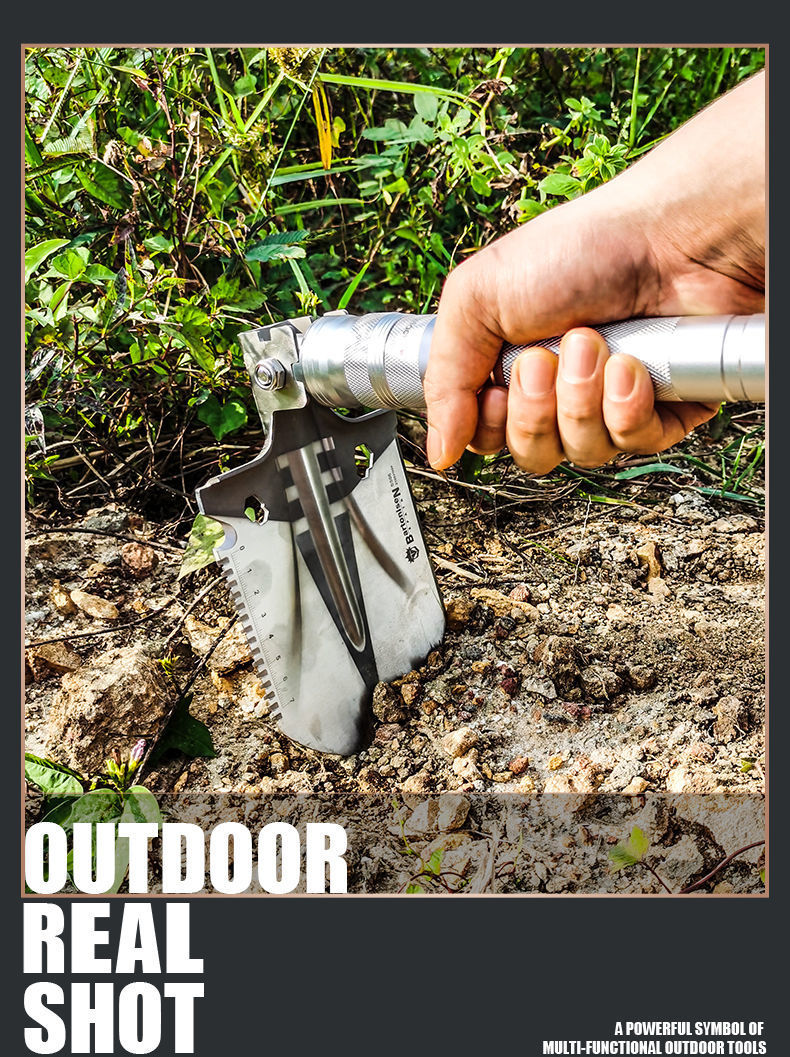 铁锹工兵铲钓鱼兵工铲子户外用品铲雪锹多功能军工铲特种兵锰钢