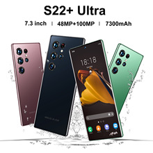 真4G跨境手机7.3英寸S22 Ultra安卓智能手机（4+64）内存爆款现货