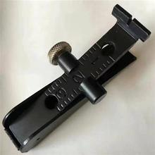 大黑金属标尺通用机瞄一个带扳手螺丝黑钢机械器可调老式配件