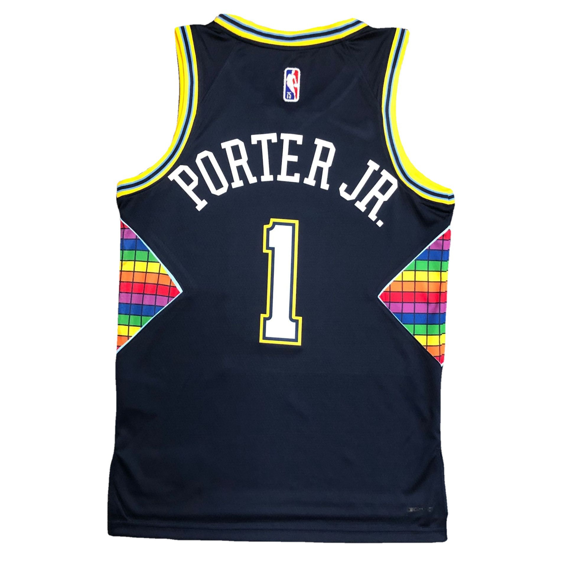 22赛季掘金队城市版 50号 戈登 27号 穆雷1号 波特nba球衣篮球服