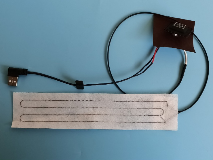 宁波火爆热卖 5v低压围巾发热片加热按摩围巾加热片 暖围脖电暖片