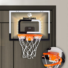 跨境篮球板计分pet板灯光篮球板免打孔挂墙篮球板室内外篮球框板