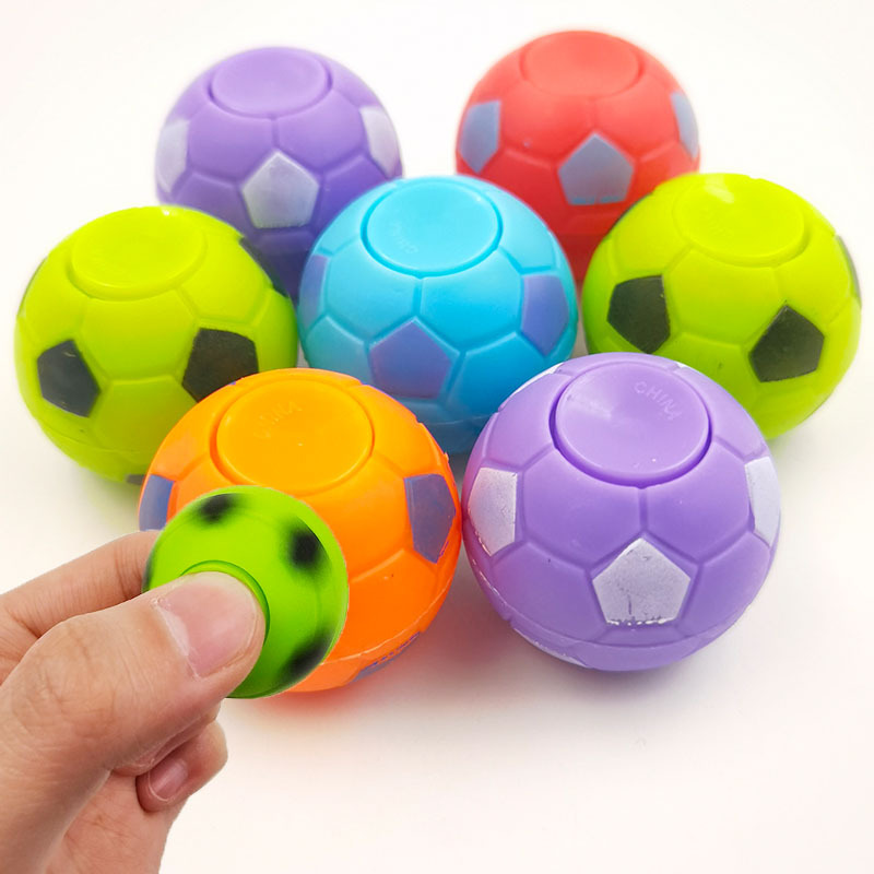 Cross-Border Finger Football Gyro Children's Rotating Fingertip Gyro Decompression Capsule Toy Creative Interactive Promotion Decompression Toy
