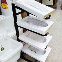洗菜盆展柜商用卫生间架蹲坑展架陶瓷卫浴展柜陈列马桶家用洗手台