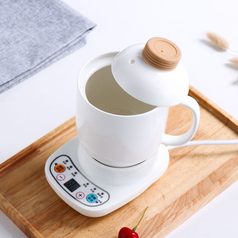 厂家直销养生电炖杯养生壶家用宿舍办公室全自动陶瓷电炉电热炖杯