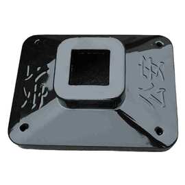 厂家供应 300*400*150 铁皮填充水泥复合护栏底座   水泥护栏底座