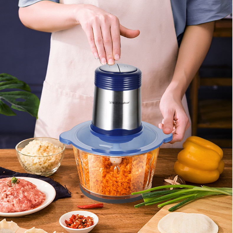 荣事达绞肉机家用电动搅拌料理机辣椒打馅碎菜rs-jr30r-阿里巴巴
