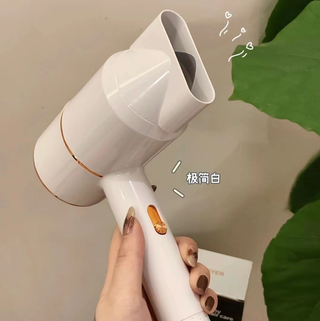 Factory Direct Sales Internet Celebrity Hammer Constant Temperature Anion Blue Light Hair Dryer Household Electric Blower Gift Activity Live