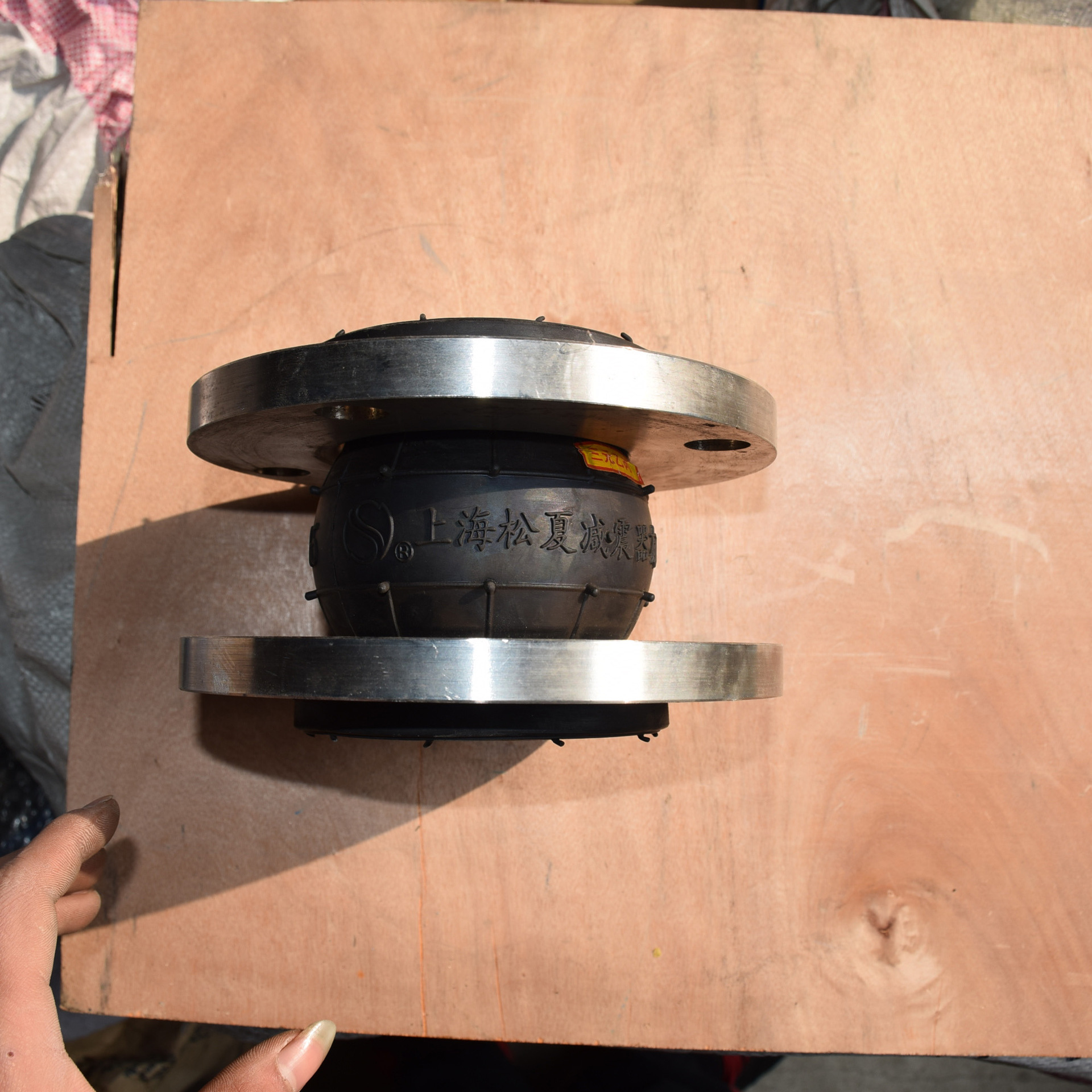 现货挠性橡胶接头厂家供应耐高温异径接头同心变径橡胶软接头