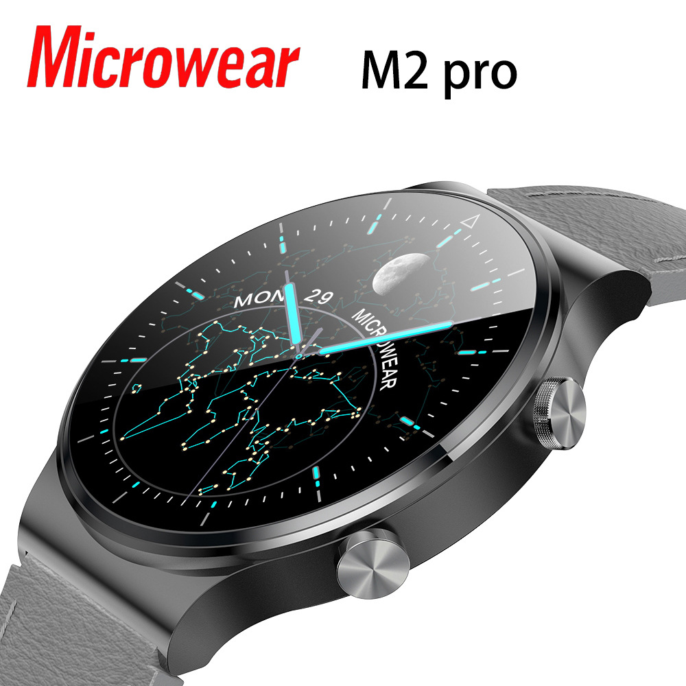 智能手表m2pro蓝牙通话消息推送自定义表盘ip68防水计步睡眠心率