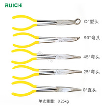 11寸钢线钳直型25度45度90度O型加长钢丝钳高压线钳钢线钳