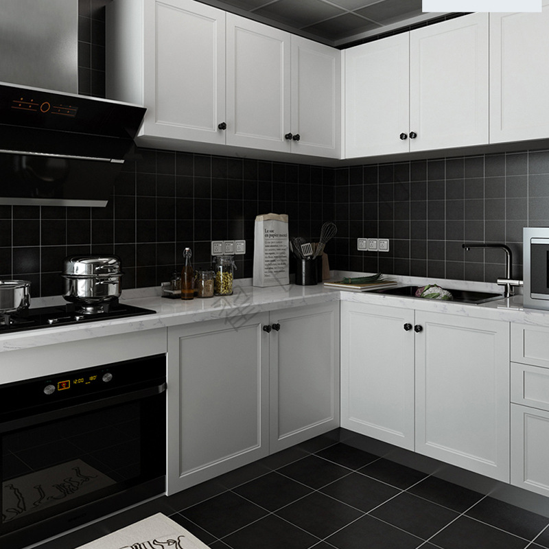 上海石英石厨房橱柜抗污台面拆旧灶台人造石头洗手阳台柜台面