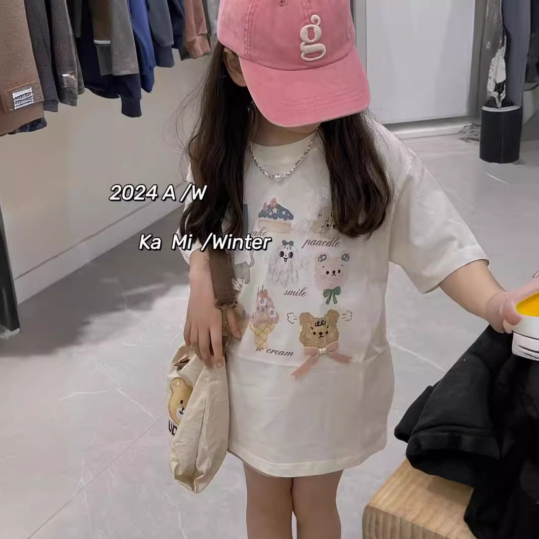 夏卡米66174 短袖2024夏款 110-160-阿里巴巴