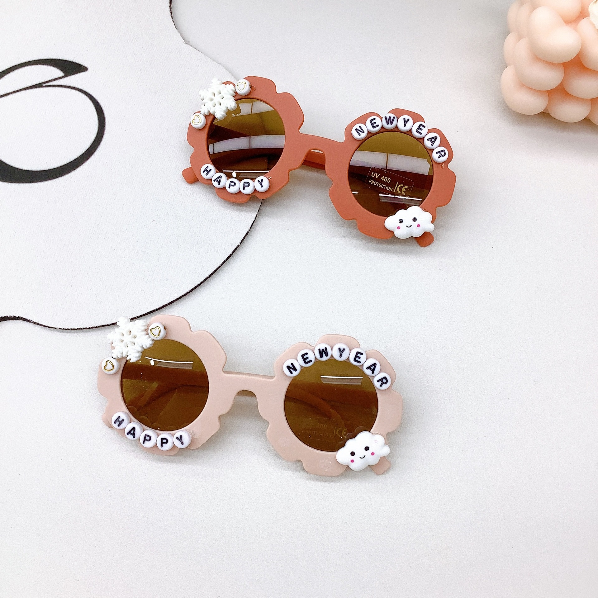 New Fashion Kids Sunglasses Travel Concave Shape Sun Protection UV Protection Children's Sunglasses Korean-Style Glasses Tide