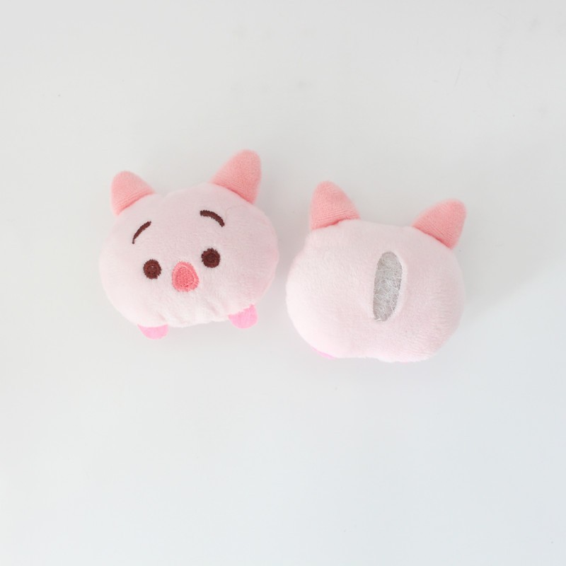 Cute Cartoon Plush Doll Brooch Pooh Bear Children Girl DIY Bag Accessories Headdress Ankle Sock Clothing Accessories