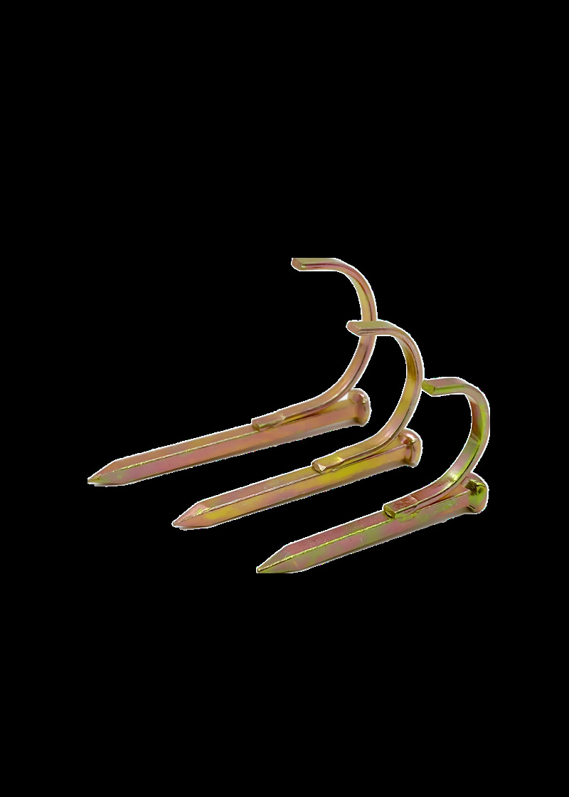 ppr水管钩钉管钉入墙勾丁钩钉卡20勾钉钢钉水泥管码钉4分6分1寸25