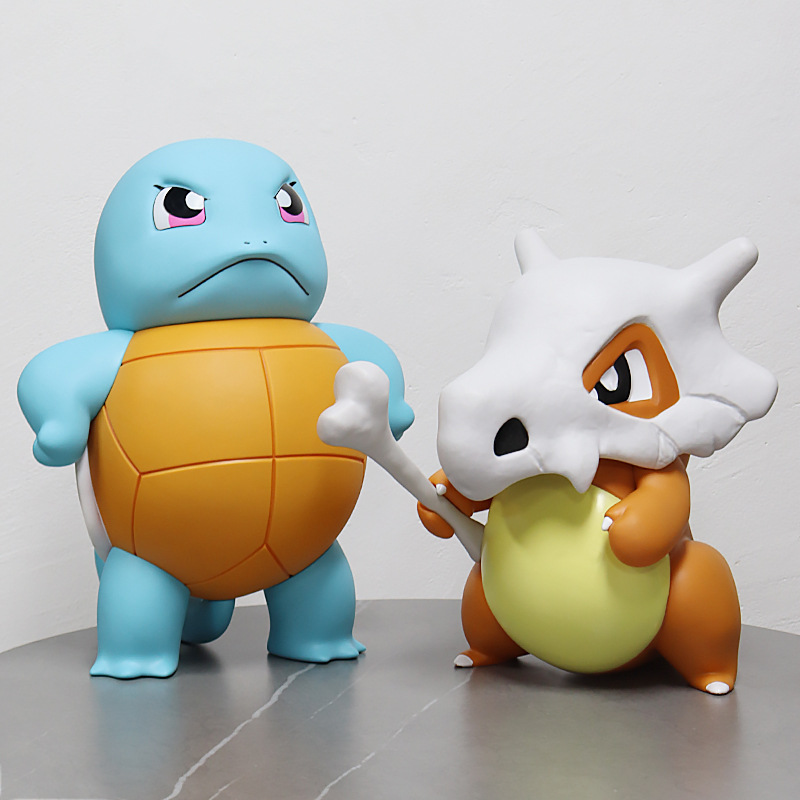 Fashion Play Anime Garage Kits 1 to 1 Proud Jiao Squirtle Caracala Pickup Magic Baby Model Decoration Gift