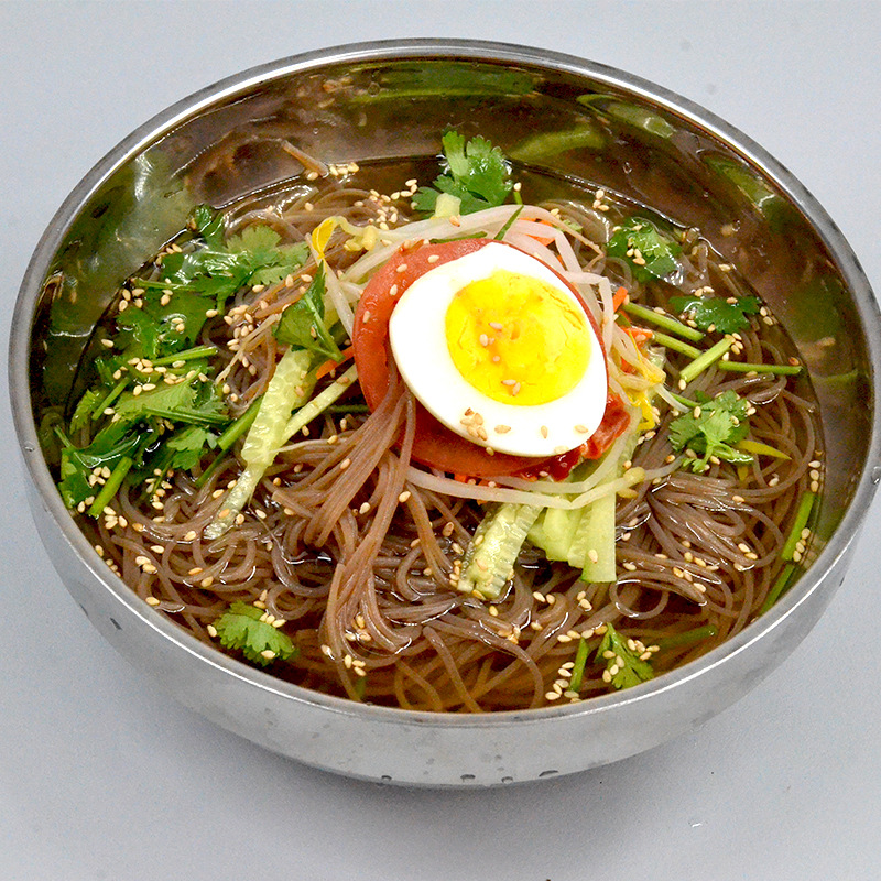 整箱批发小伙子冷面1kg*20袋朝鲜冷面真空荞面出口韩国鲜族凉