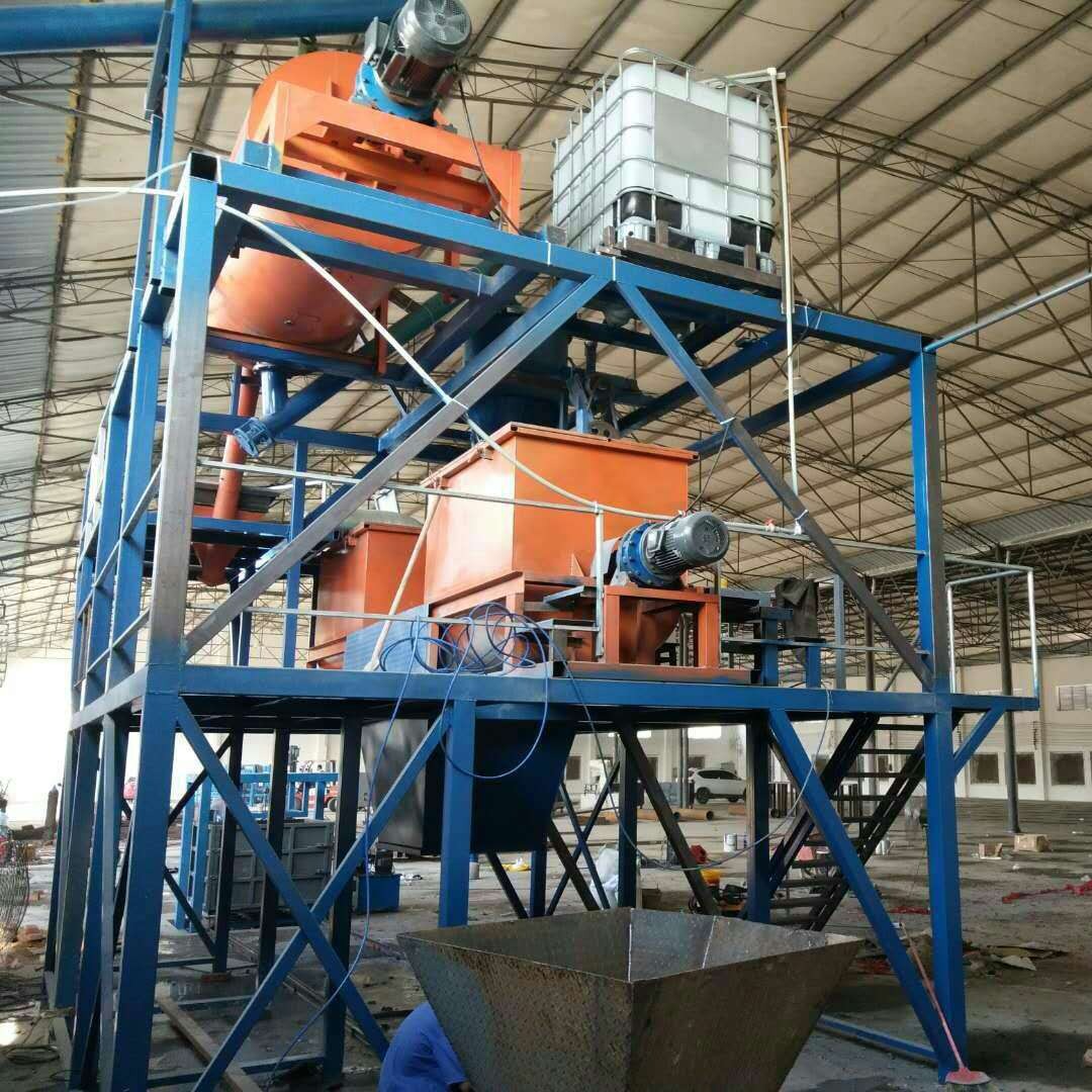 宏达水泥基匀质板生产线 聚合物免拆模一体板设备建材砖机