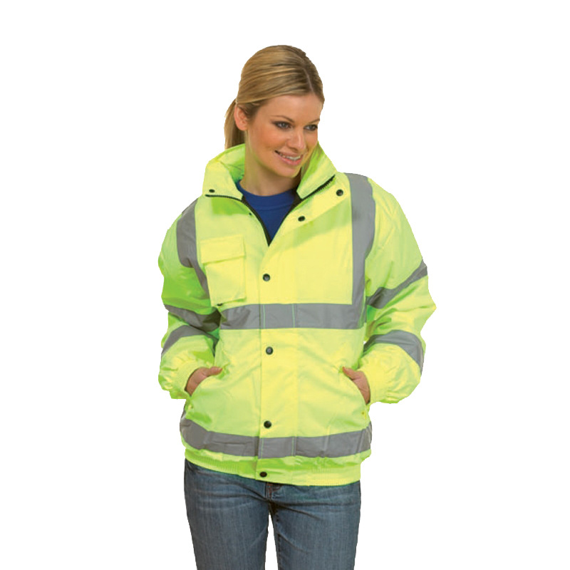 Vizwell维思远反光棉衣收腰夹克袄道路政施工安全警示防风雨保暖