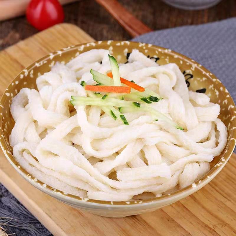 干牛筋面批发凉拌面筋凉皮免煮速食小吃店专用纯手工辣条河南特产
