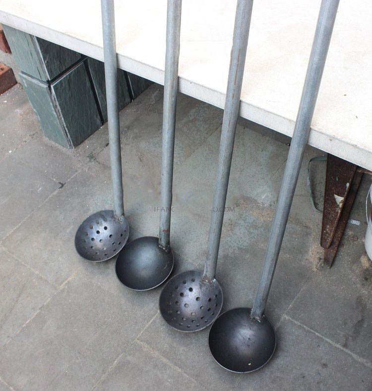 下水道捞渣勺掏污水井清淤泥化粪池清掏工具清理手动挖井土神器-t