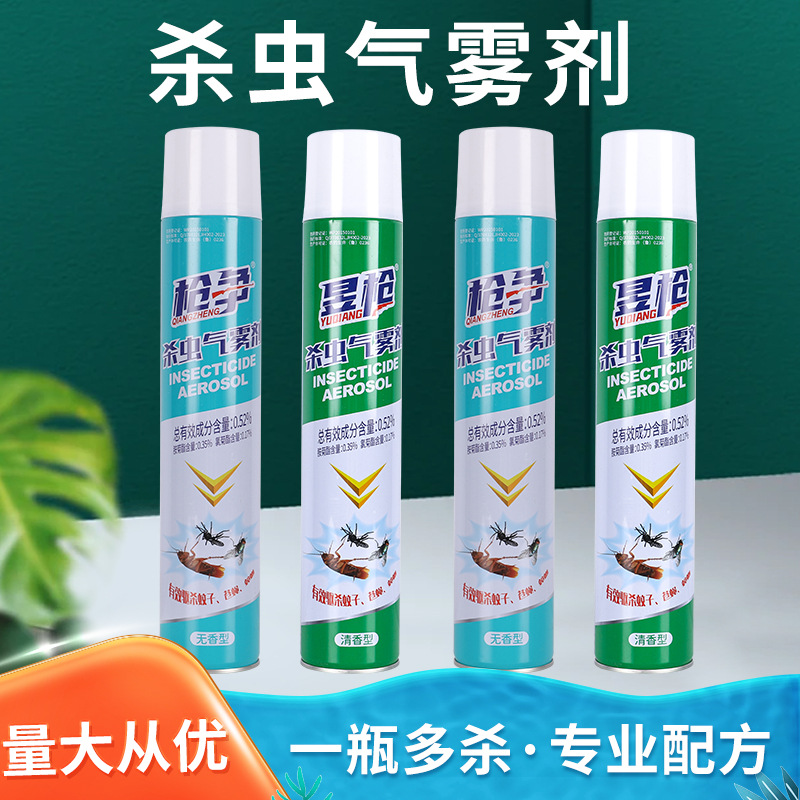 驱蚊气雾剂喷雾剂室内防蚊蟑螂管道灭蚊虫家用苍蝇药杀虫剂批发