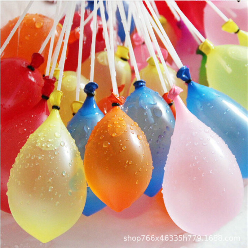 Water Balloon Wholesale Fast Water Injection Temple Fair Amusement Park Target Balloon Water Fight Water Ball Toy Water Polo Water Ball Bunches