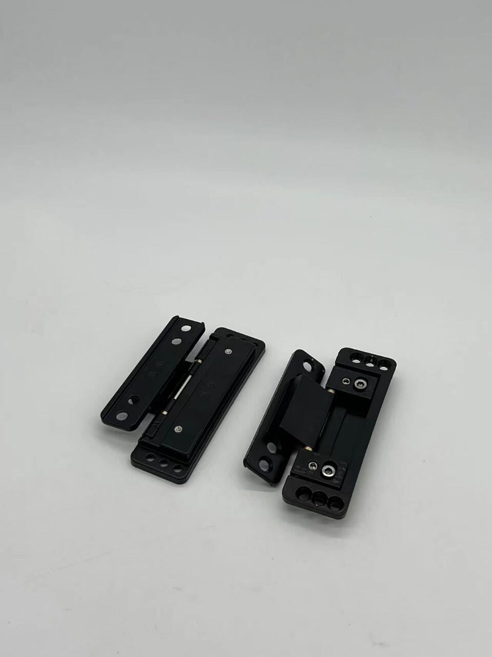 锌合金二维合页铝木门铝合金门铰链隐藏式合页承重60kg现货直供