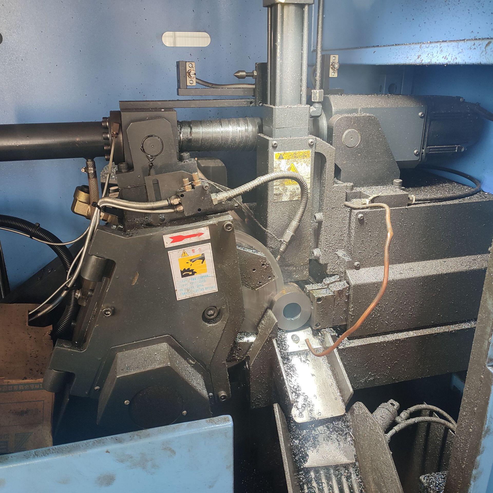 二手全自动高速圆锯机 全自动圆钢下料机 钢管冷锯下料无毛刺