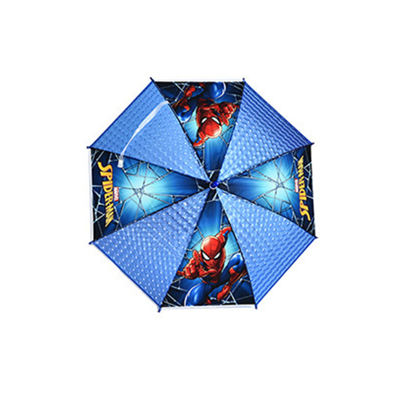 Transparent 3D Umbrella Sun Protection Rain Cover 61 Children's Day Advertising Gift Umbrella Cartoon Animation Pattern 8 Bone Long Handle Umbrella