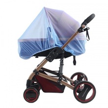 婴儿车蚊帐加大夏季婴儿推车新生儿伞车加密全罩摇篮透气通用夏天