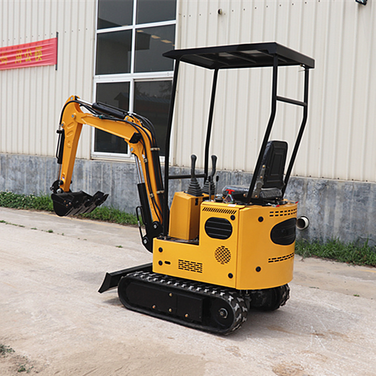 微型多功能小挖机 履带式市政工程破碎钩机 12小型挖掘机图片